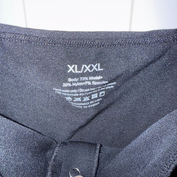 Popilush Black compression bodysuit - Picture 2 of 4